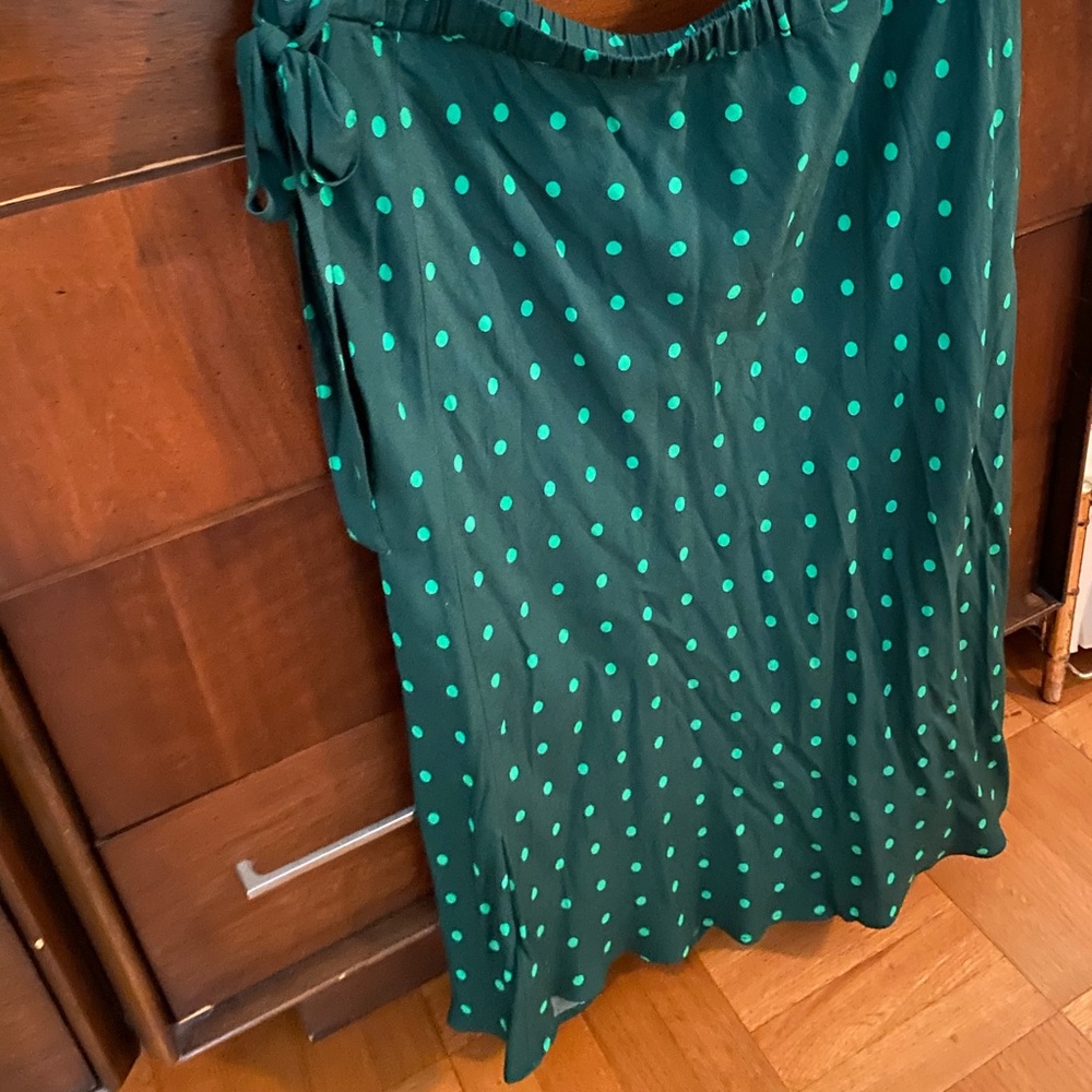 NWT Green Polka Dot Skirt